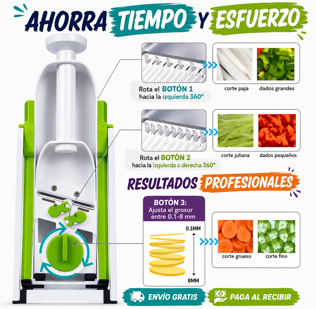 CORTADOR DE VERDURAS PROFESIONAL
